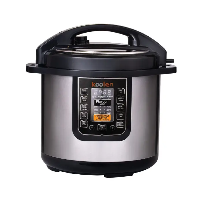 كولن قدر كهربائي ضغط 12 لتر - أسود/فضي 816106005 كولن قدر كهربائي