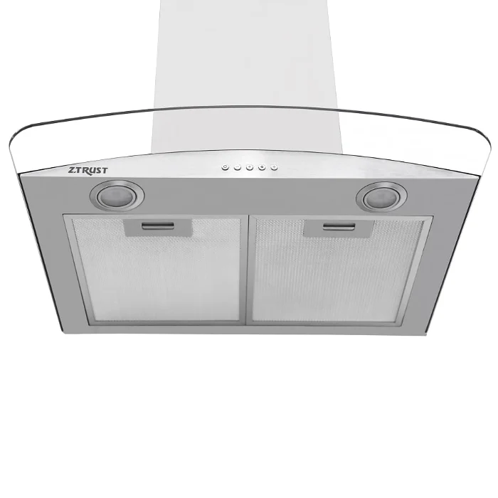 زيترست شفاط المطبخ 60 سم - 4 سرعات - زجاجي - ستيل HEE62 زيترست شفاط المطبخ