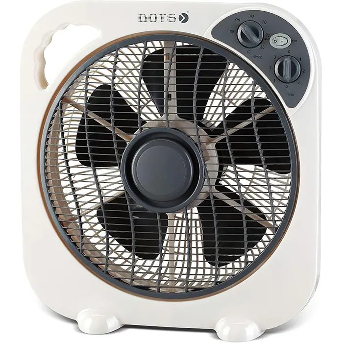 دوتس مروحة بوكس 50 وات 12 بوصة - أبيض TFB-30E دوتس مروحة بوكس