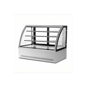 بانكول ثلاجة عرض حلويات 1.8 متر - مقوس - ستيل GN-1800C3(ss)