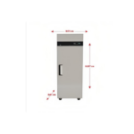 بانكول ثلاجة عرض 1باب مغلق - ستيل MBF8004