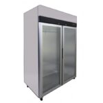 بانكول ثلاجة عرض لحوم 2 باب زجاج -ستيل MCP8970