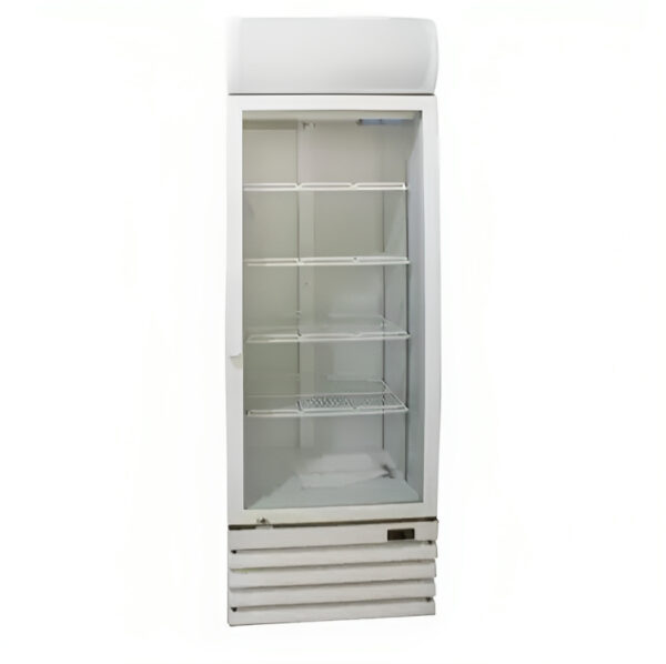 بانكول ثلاجة عرض 1باب زجاج 14قدم -أبيض LD-400