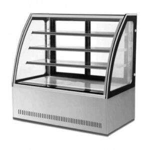 بانكول ثلاجة حلويات عرض 1.2متر - مقوس - ستيل GN-1200C3(ss)