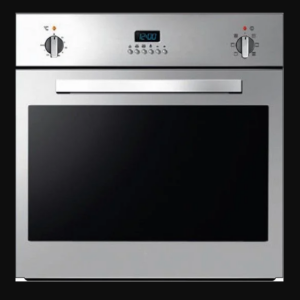 كلفنيتور فرن بلت ان كهرباء 60 سم - ستيل Krbo-e9tdtlt-1661/x