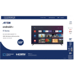 شاشة 50 بوصة سمارت اركو اندرويد معتمدDLED 4K UHD