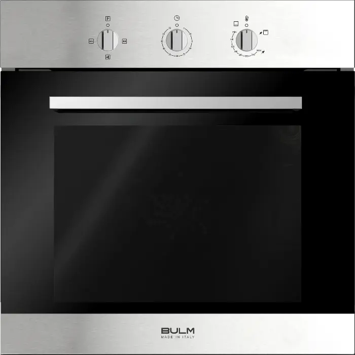 بولم فرن غاز بلت ان - 60 سم – 4 وظائف إيطالي – ستيل B510-721X بولم فرن غاز بلت ان